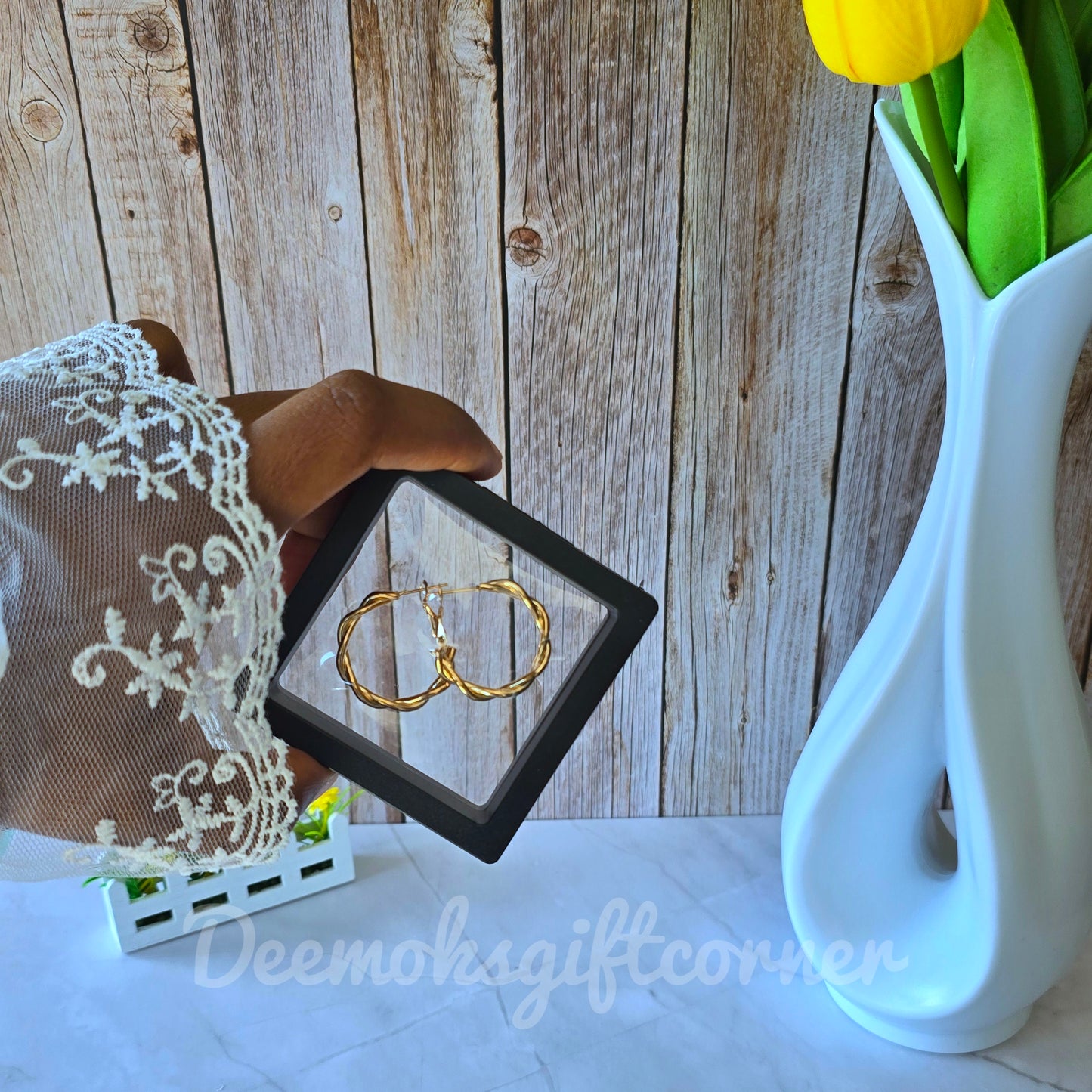Letter and Charm Gift bag
