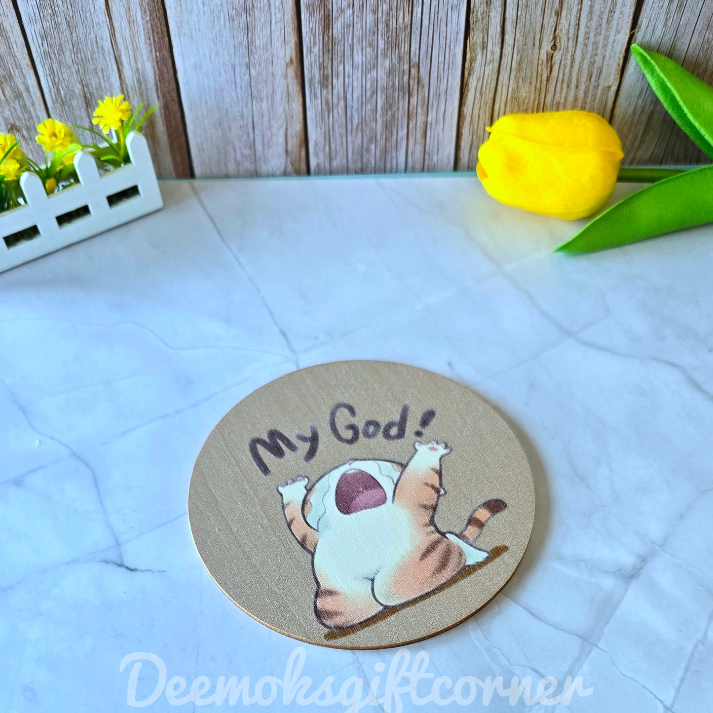 Letter and Charm Gift bag
