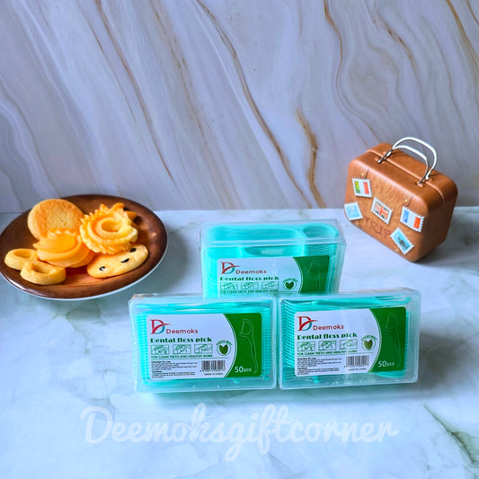 Deemoks 200 pezzi Filo Interdentale