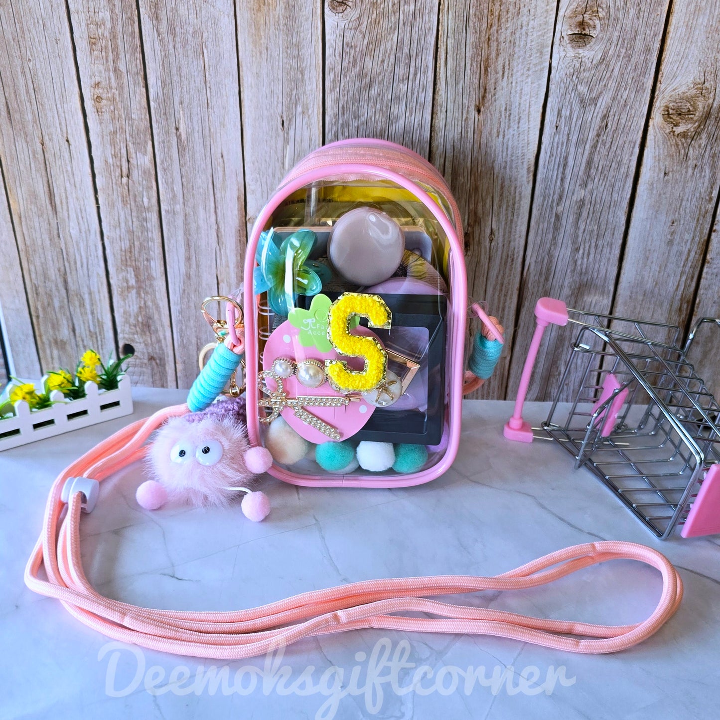 Letter and Charm Gift bag