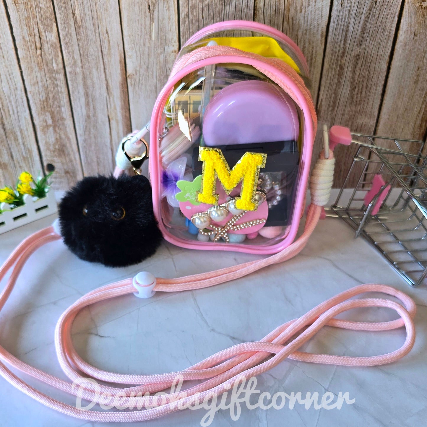 Letter and Charm Gift bag